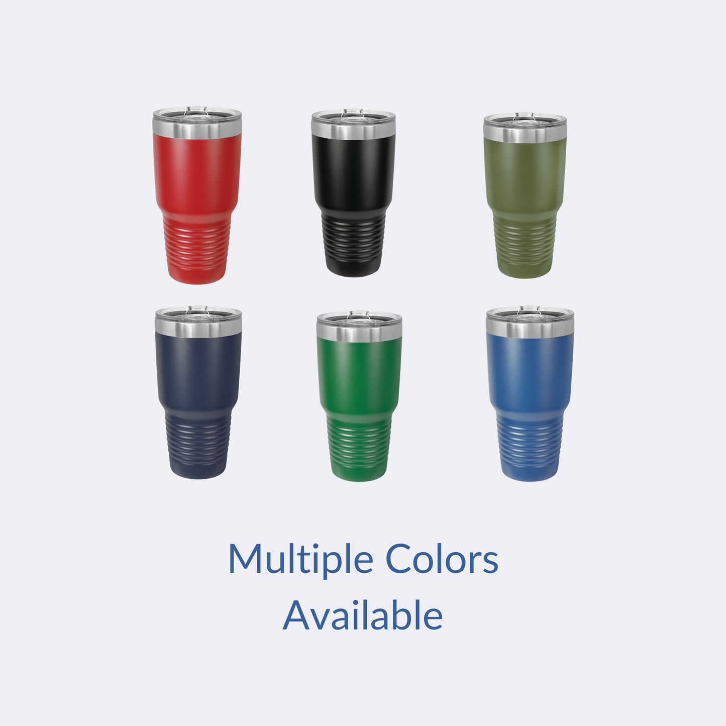 30 oz Customizable Ringneck Tumbler with Clear Lid
