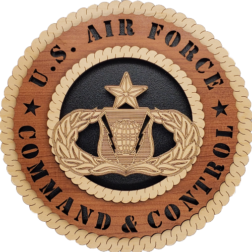 Surface Command R7 Logo U.S. AIR FORCE COMMAND & CONTROL L7 – Americana Laser