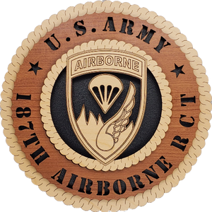 US ARMY 187TH  AIRBORNE REGIMENT COMBAT TEAM