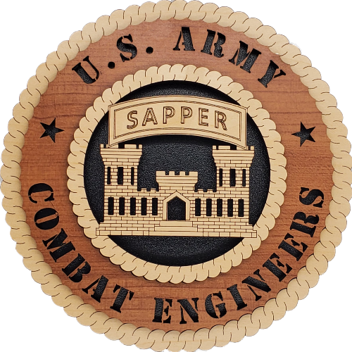 US ARMY COMBAT ENGINEER SAPPER – Americana Laser