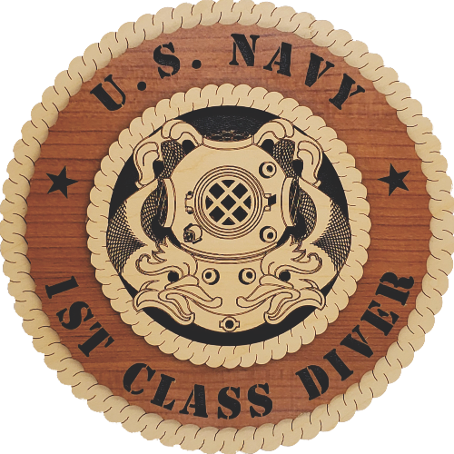 US NAVY 1ST CLASS DIVER – Americana Laser